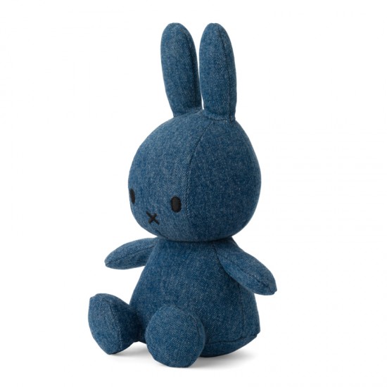 Miffy zajček mehka igrača Denim Mid Wash - 23 cm