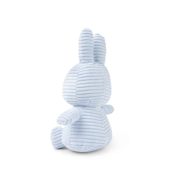 Miffy zajček mehka igrača ECO Corduroy Ice Blue - 23 cm