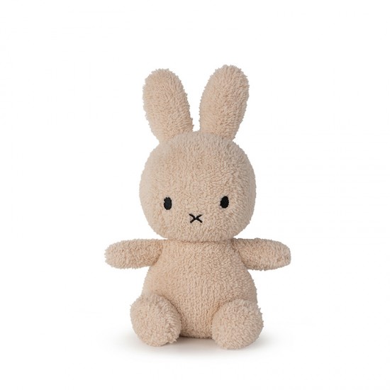 Miffy zajček mehka igrača Terry Beige - 23 cm