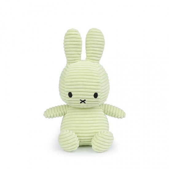 Miffy zajček mehka igrača Corduroy - Fresh Mint - 23 cm