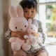 Miffy zajček mehka igrača Terry Light Pink - 50 cm