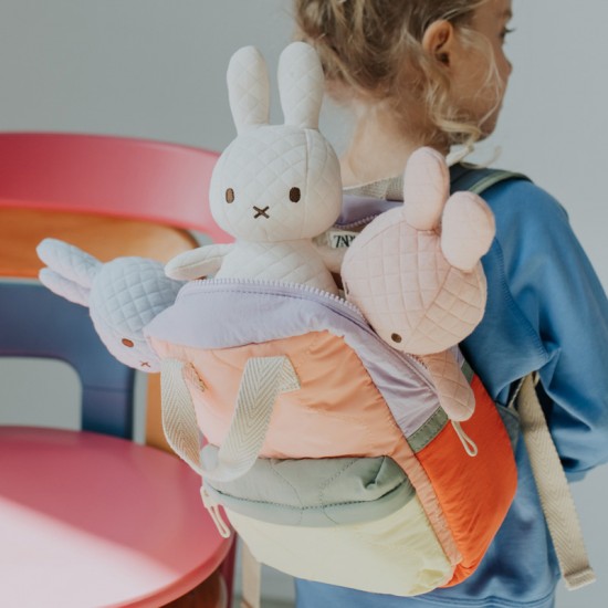 Miffy zajček mehka igrača Bonbon Pink - 23 cm - Giftbox