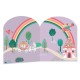 Floss&Rock® Knjižica z nalepkami za večkratno uporabo Stick&Play Fairy Tale