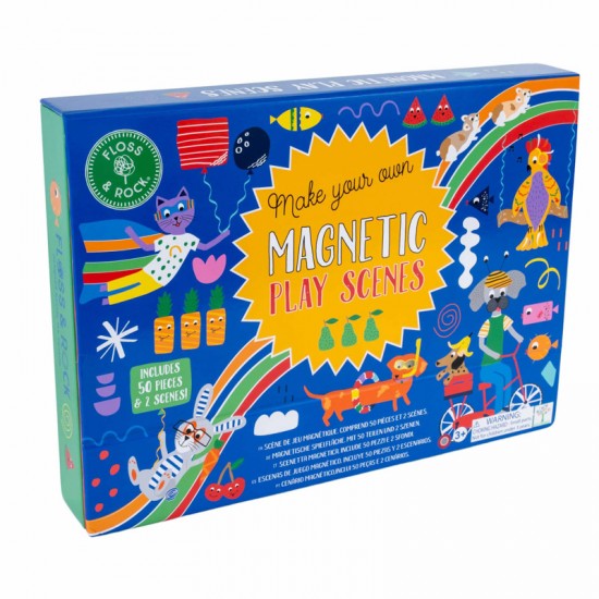 Floss&Rock® Magnetna knjigica Magnetic Play Scenes Pets