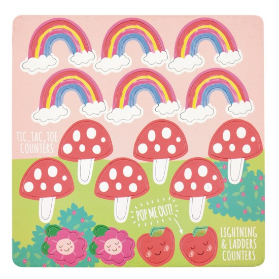 Floss&Rock® Magnetne družabne igre Magnetic Fun&Games Rainbow Fairy