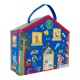 Floss&Rock® Prenosna igralna škatla z lesenimi figuricami Playbox Pets (12 kosov)