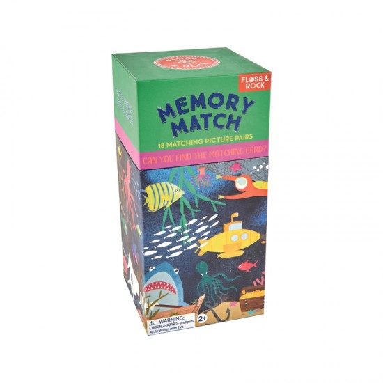 Floss&Rock® Igra spomina Memory Match Deep Sea