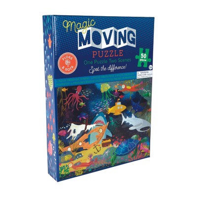 Floss&Rock® Sestavljanka Magic Moving Puzzle Deep Sea (50 kosov)