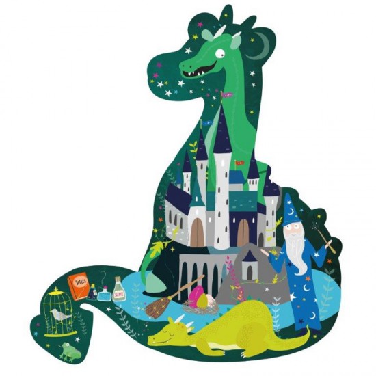 Floss&Rock® Sestavljanka Jigsaw Puzzle Dragon (20 kosov)