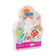 Floss&Rock® Sestavljanka Jigsaw Puzzle Rainbow Fairy (20 kosov)