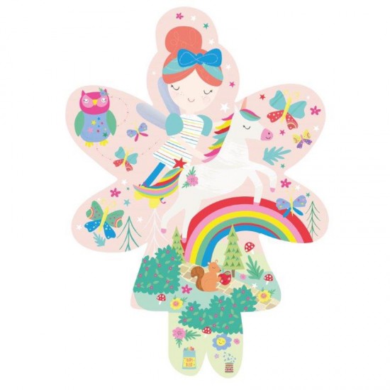 Floss&Rock® Sestavljanka Jigsaw Puzzle Rainbow Fairy (20 kosov)