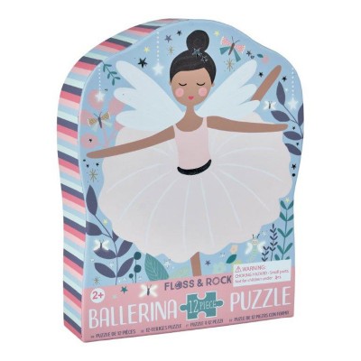 Floss&Rock® Sestavljanka Jigsaw Puzzle Ballerina (12 kosov)