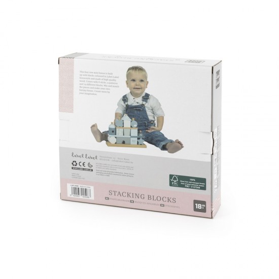 Label Label® Lesena natikanka House Pink