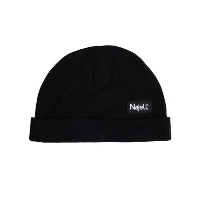 Najell® Beanie otroška kapa - Charcoal Black (40/42)