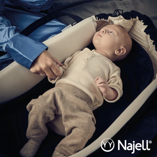 Najell® Prenosno gnezdece SleepCarrier - Matte Black