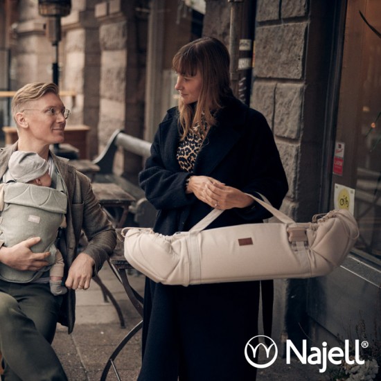 Najell® Prenosno gnezdece SleepCarrier - Sandy Beige