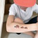 Nuukk Veganski otroški tatuji - Ladybird