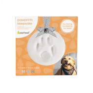 Pearhead® PET Odtis tačke z glino - Bela