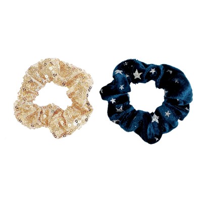 Rockahula Elastike za lase Scrunchie  - Midnight Star Sequin