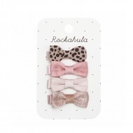 Rockahula Sponke za lase - Leopard Mini Bow