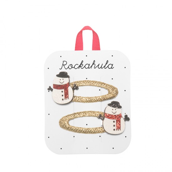 Rockahula Sponke za lase - Snowman Glitter