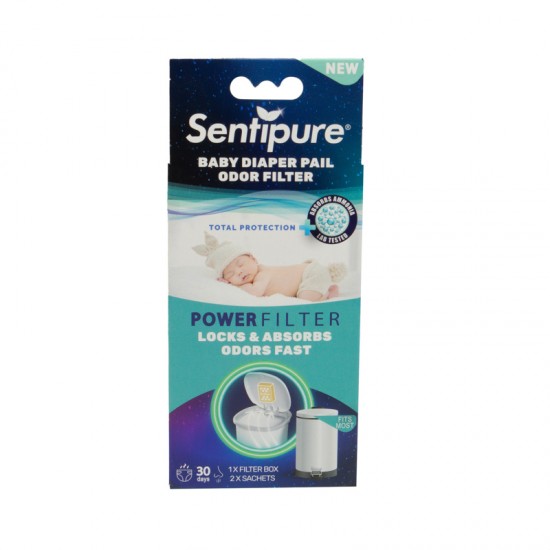 Sentipure® Filtri proti vonjavam pleničk + Držalo - 30 dni