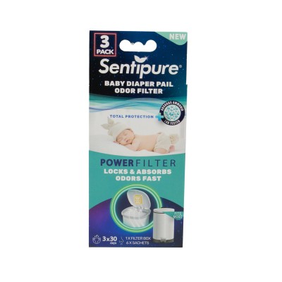 Sentipure® Filtri proti vonjavam pleničk + Držalo - 90 dni