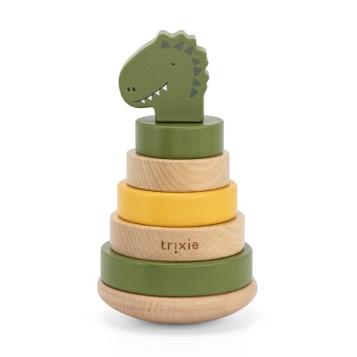 Trixie® Leseni obroči za zlaganje Mr. Dino
