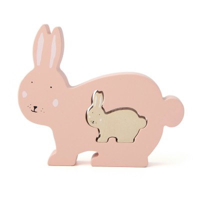 Trixie® Lesena sestavljanka Baby Mrs. Rabbit