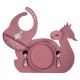 Tryco® 2-delni jedilni pribor Swan Dusty Rose