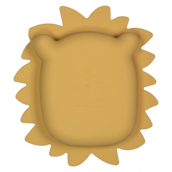 Tryco® Silikonski krožnik Lion Honey Gold