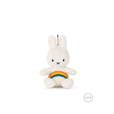 Miffy zajček obesek za ključe Rainbow Offwhite - VZOREC