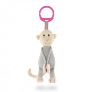 Matchstick Monkey Knitted Hanging Monkey Pink -  VZOREC